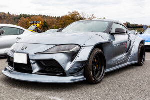 Current Toyota Supra with Liberty Walk specifications