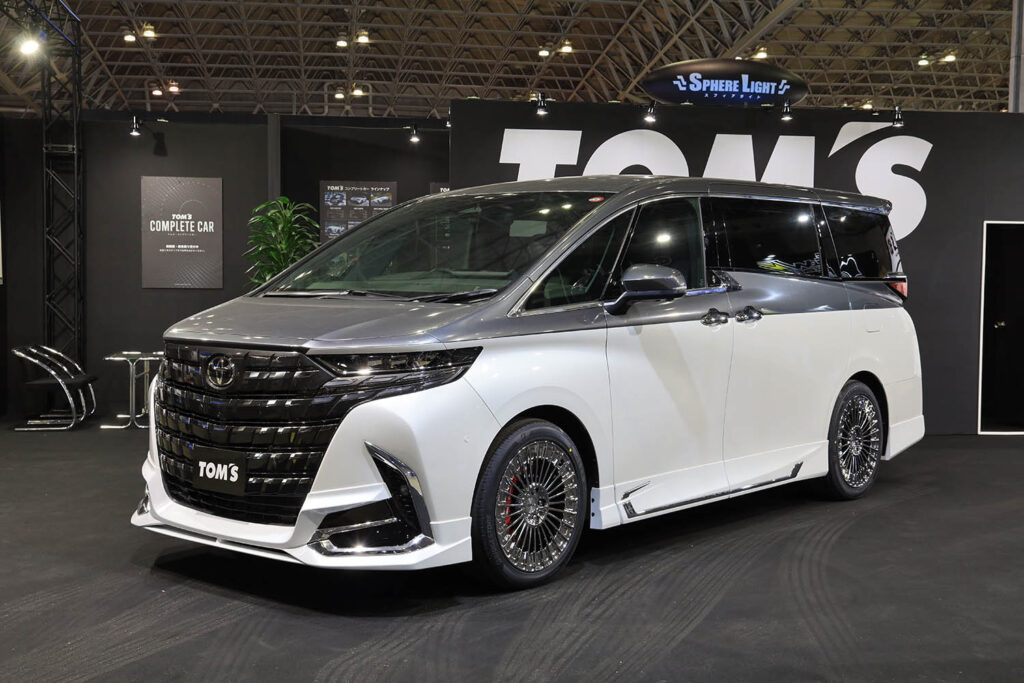 Custom cars to be exhibited by TOM'S at Osaka Auto Messe 2024