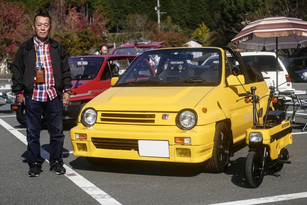 First generation 1984 Honda City Cabriolet.