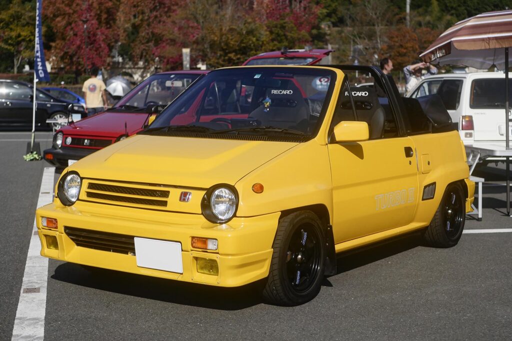 First generation 1984 Honda City Cabriolet.