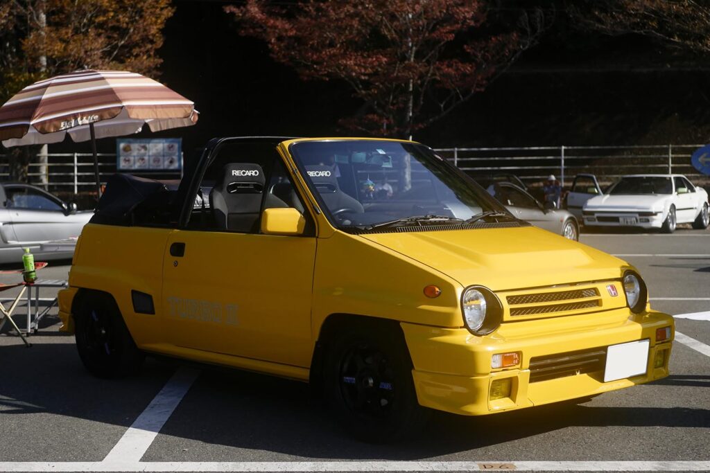 First generation 1984 Honda City Cabriolet.