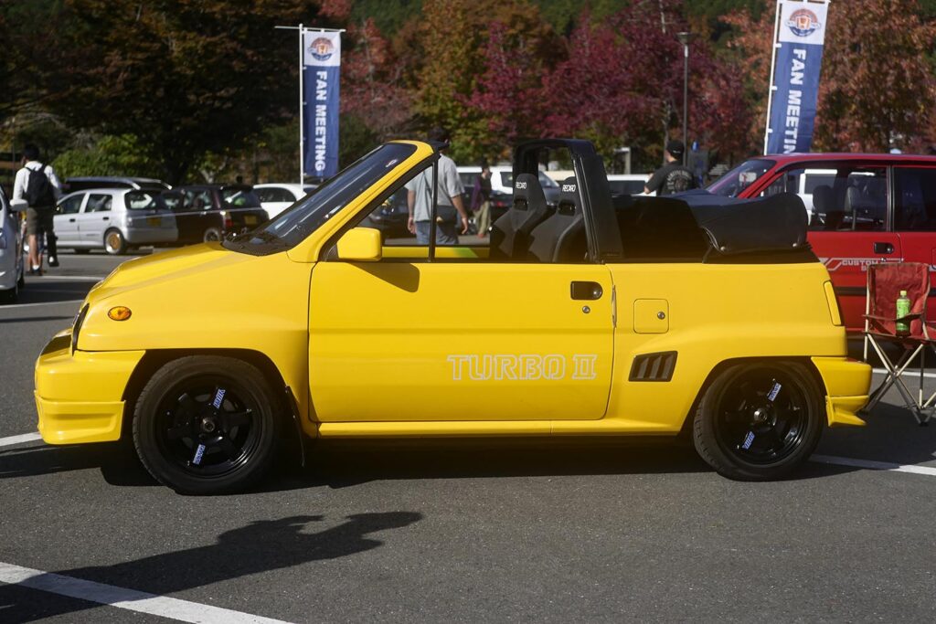 First generation 1984 Honda City Cabriolet.