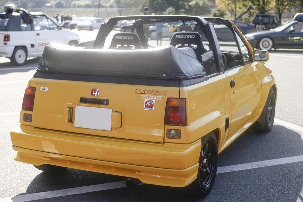 First generation 1984 Honda City Cabriolet.