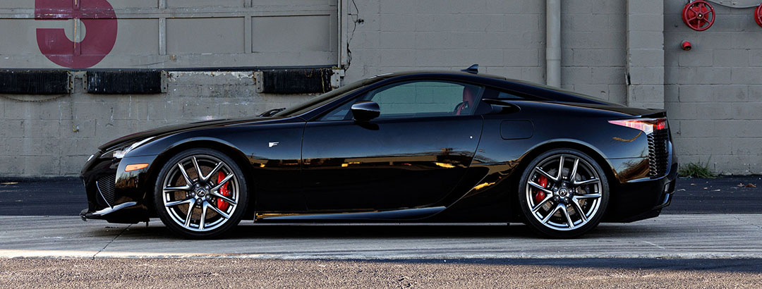 One Of Only 21 Black Lexus “LFA”s Is More Than $850,000