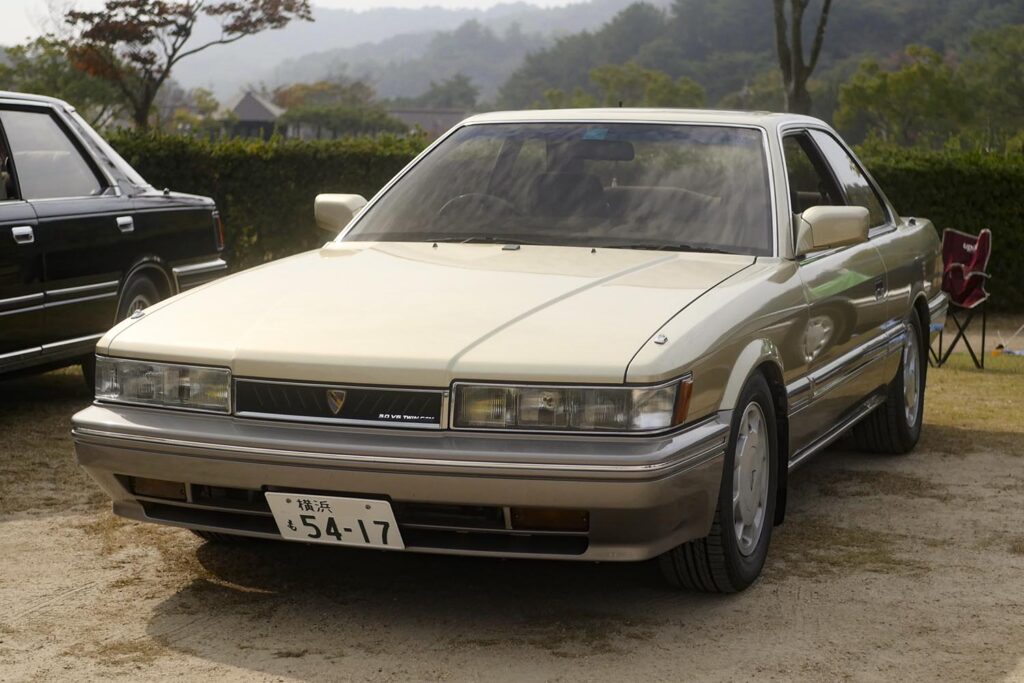 Nissan's second generation Leopard, a replica of the car used in the movie 