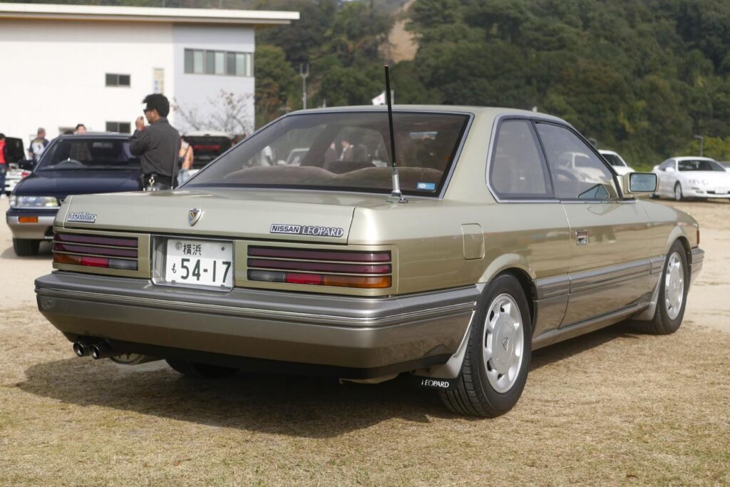 Nissan's second generation Leopard, a replica of the car used in the movie 