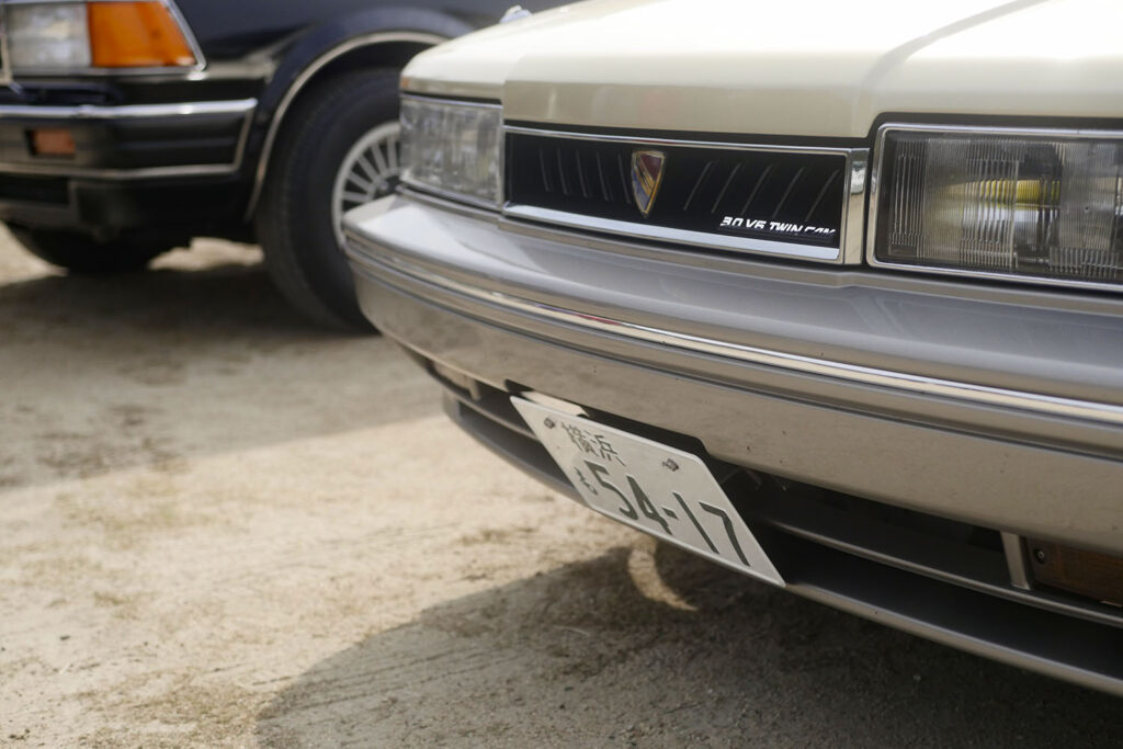 Nissan's second generation Leopard, a replica of the car used in the movie 