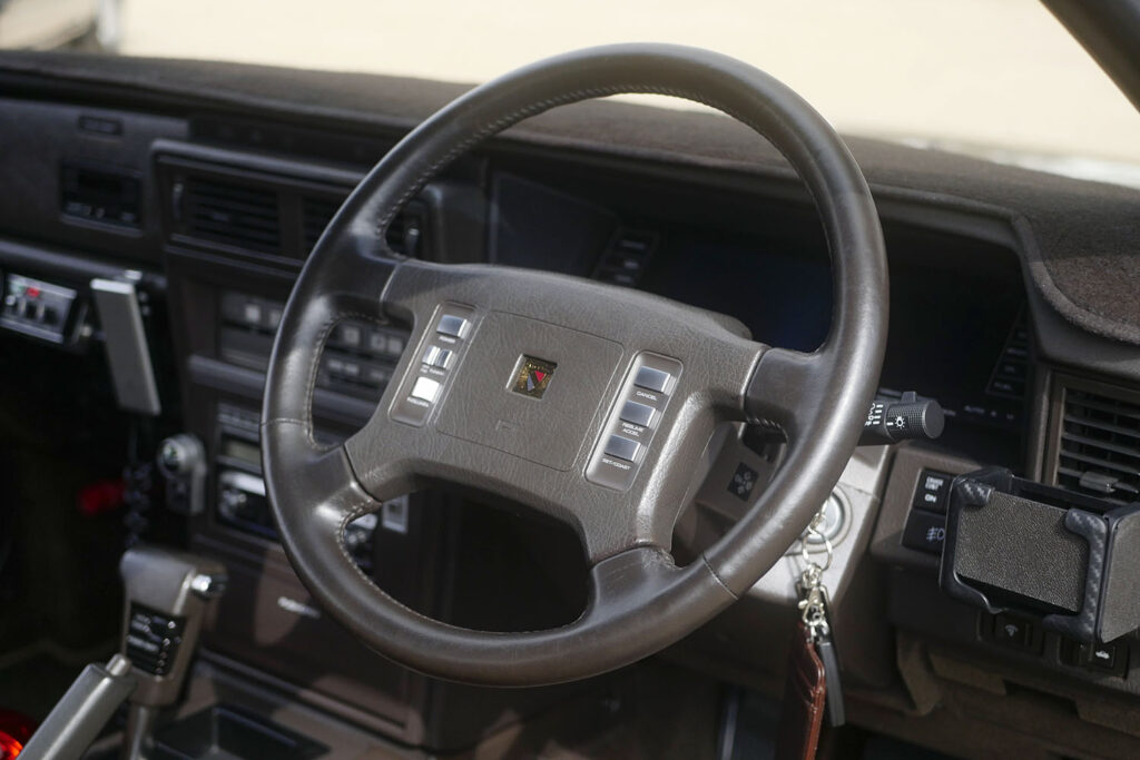 Nissan's second generation Leopard, a replica of the car used in the movie 