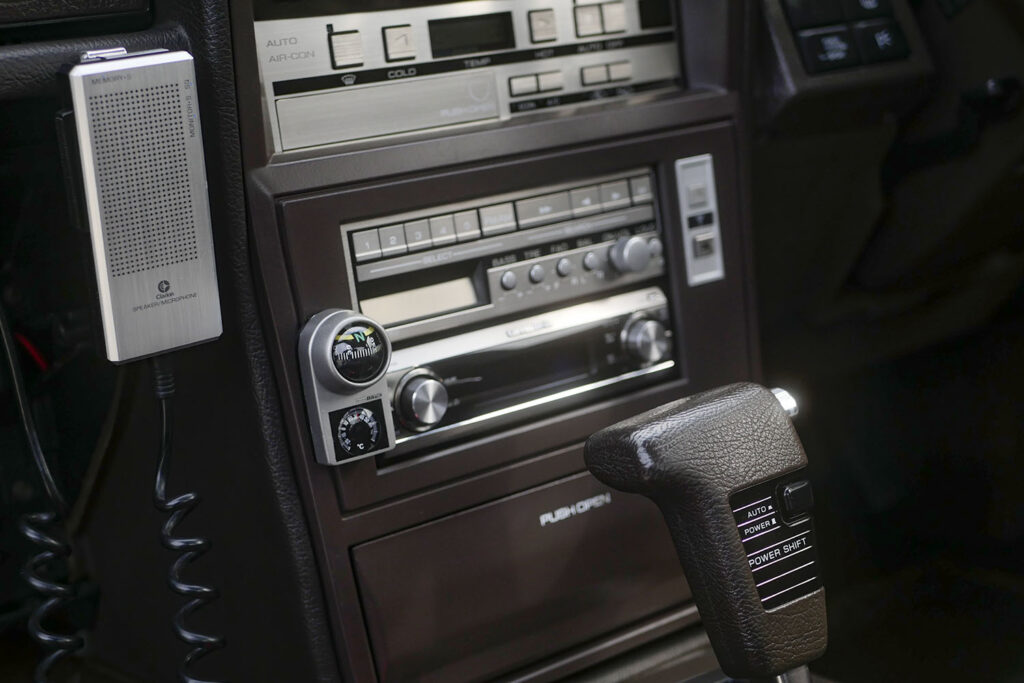 Nissan's second generation Leopard, a replica of the car used in the movie 