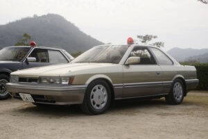 Nissan's second generation Leopard, a replica of the car used in the movie 
