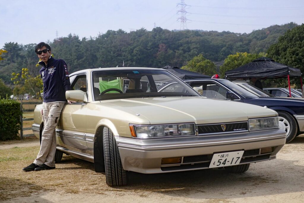 Nissan's second generation Leopard, a replica of the car used in the movie 