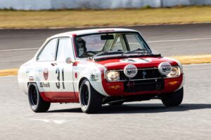 Race-spec Mazda Familia R100 Rotary Coupe