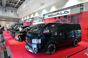 WALD booth at Osaka Auto Messe 2024
