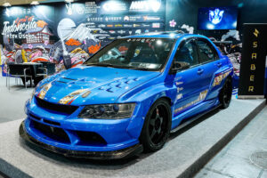 This Lancer Evolution IX won the number 1 vehicle at the Indonesian custom car show IMX in 2022