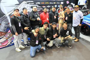 NMAA team from Indonesia at Osaka Auto Messe 2024