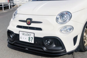 HKS's Abarth 595 demo car with VIITS BODY KIT