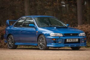 Subaru Impreza P1 sold for £66,375 (approx. 85,000 USD). (C) ICONIC AUCTIONEERS