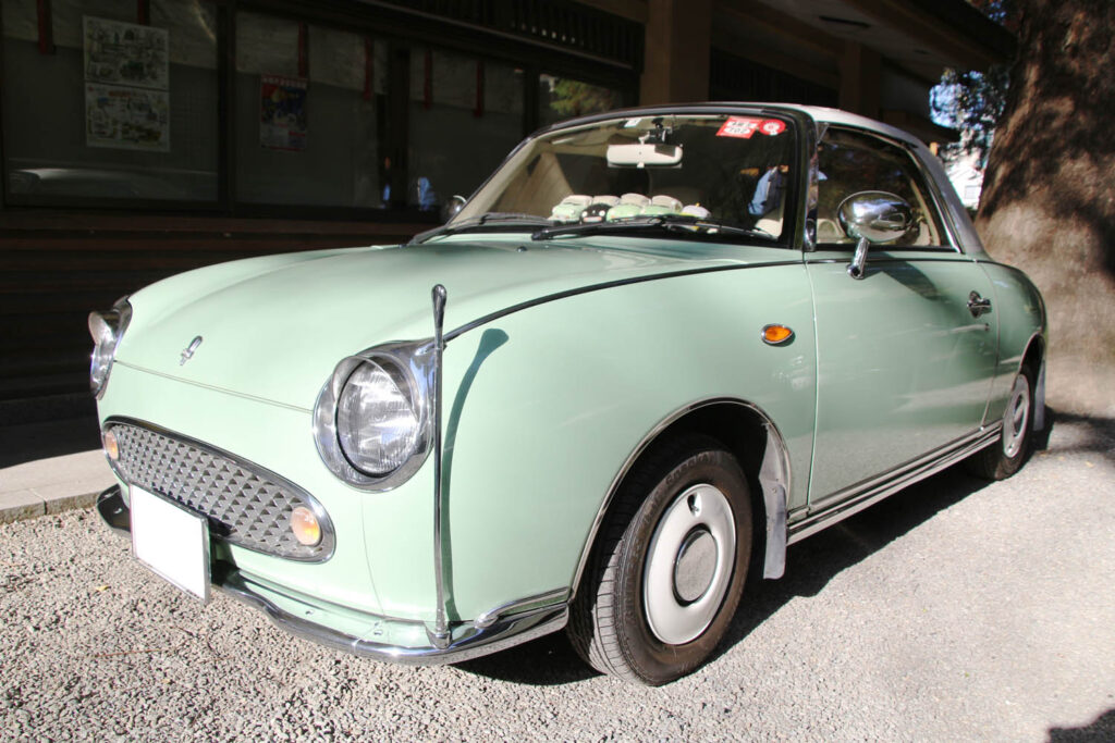 Figaro was unveiled at the 1989 Tokyo Motor Show and launched in 1991 as a limited production of 20,000 units