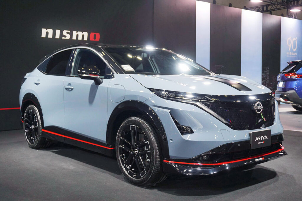 Nissan Ariya NISMO with a much sportier look