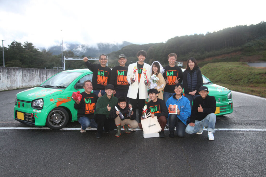 The most popular player of the Tohoku 660 Championship, Masaki Inomata and his Suzuki Alto