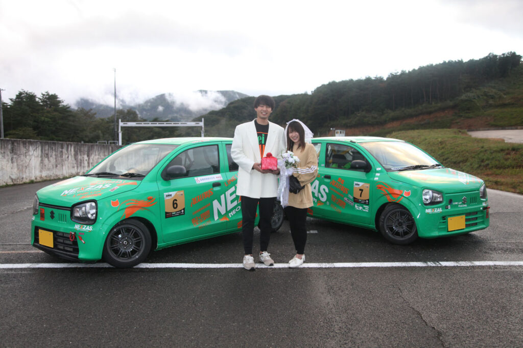 The most popular player of the Tohoku 660 Championship, Masaki Inomata and his Suzuki Alto