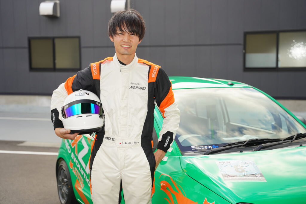 The most popular player of the Tohoku 660 Championship, Masaki Inomata and his Suzuki Alto