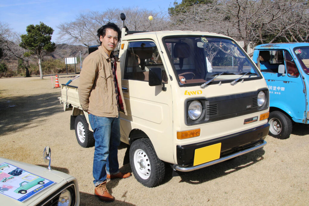 1982 3rd generation Mitsubishi Minicab for farm use/4WD specification