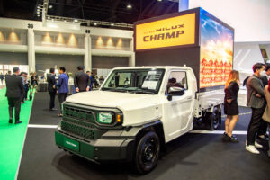 Toyota Hilux Champ on display at the 45th Bangkok International Motor Show