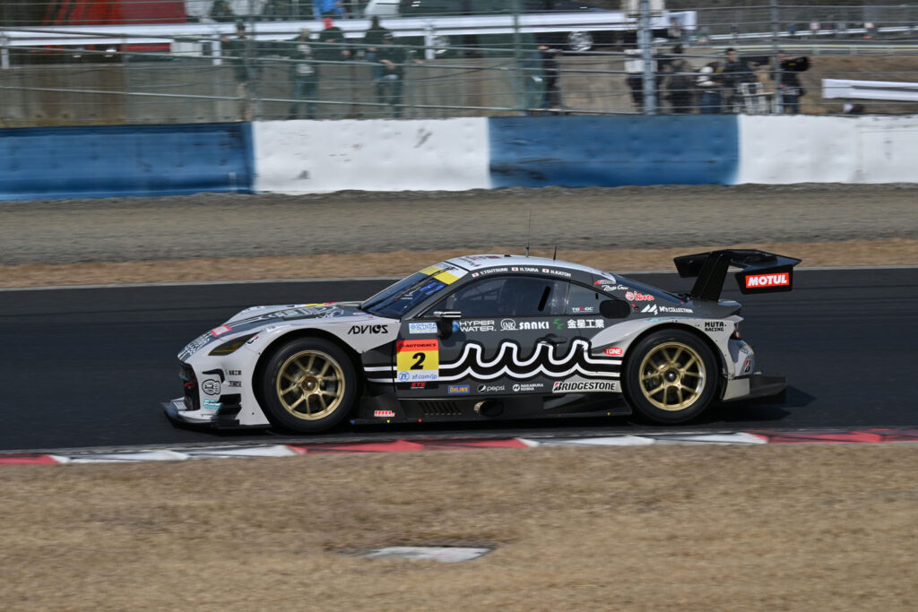 Machines competing in the GT300 class in SUPER GT's 2024 season