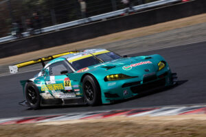 Machines competing in the GT300 class in the 2024 SUPER GT season