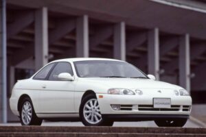 The third generation Toyota Soarer introduced in 1991