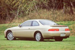 The third generation Toyota Soarer introduced in 1991