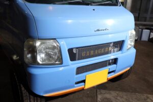 Honda Acty customized with a retro country American truck in mind