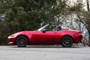 The latest model of Mazda's fourth-generation ND Roadster, which has undergone major improvements