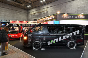 Hiace on display at Valenti booth