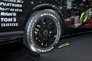 New “Vigorous” wheels installed on the Hiace