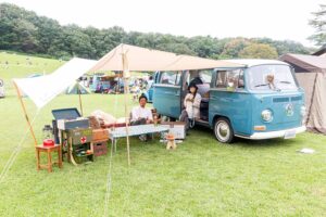 1968 Volkswagen Type 2 and its owner 