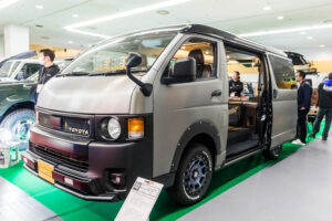 FLEX DREAM's FD-BOX, a custom vehicle based on the Toyota Hiace