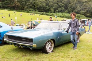 1968 Dodge Charger and owner Mr. Hoshino