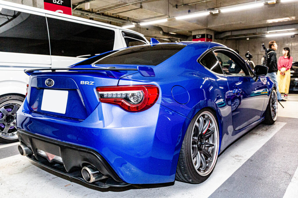 Subaru BRZ GT with the owner, Ms. Sato