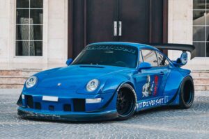 Porsche 911 Carrera Coupe by RWB, which sold for $127,750 (C) Courtesy of RM Sotheby's