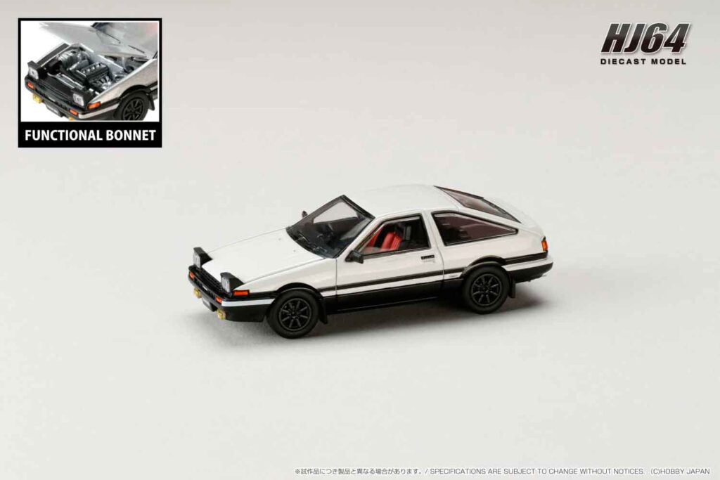 Die-cast 1/64 scale Toyota 