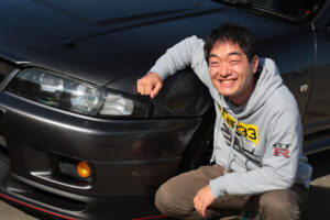 Mr. Satoshi Fukuda, acquired the R33 GT-R that he had long dreamed of