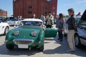 More than 100 car enthusiasts under 35 years old gathered at the 