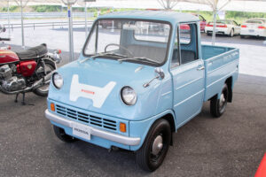 The T360, Honda's first production 4-wheeled vehicle