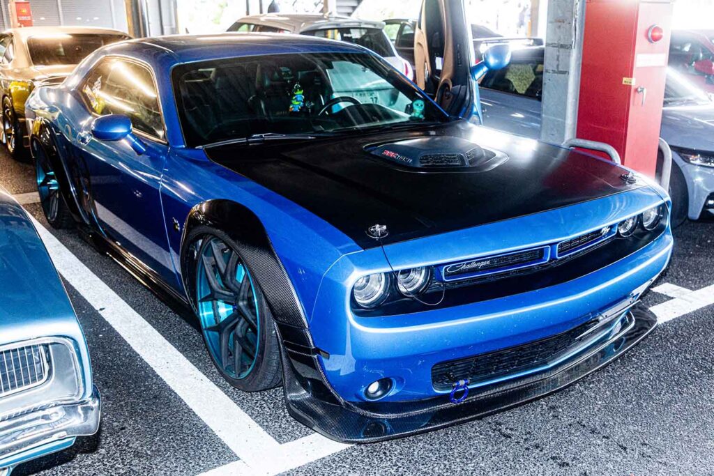 Ms. Mi-yan and 2016 Dodge Challenger Scat Pack Shaker