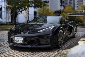 Z06, a high-performance special model of the current C8 Corvette that adopts a midship layout for the first time in Corvette history