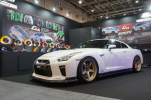 Screen's newly tailored demo car, the R35 GT-R