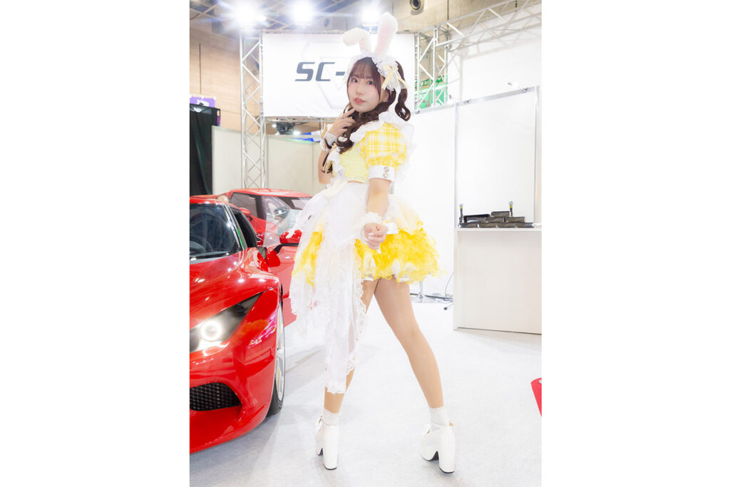 Campaign girls and companions who were popular at Osaka Auto Messe 2024