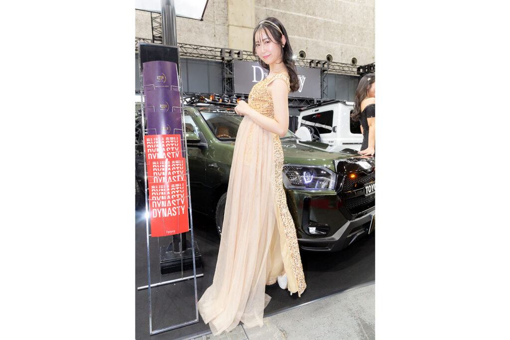 Campaign girls and companions who were popular at Osaka Auto Messe 2024